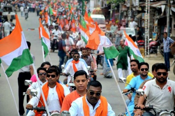 BJP organised Tirangaa Rally